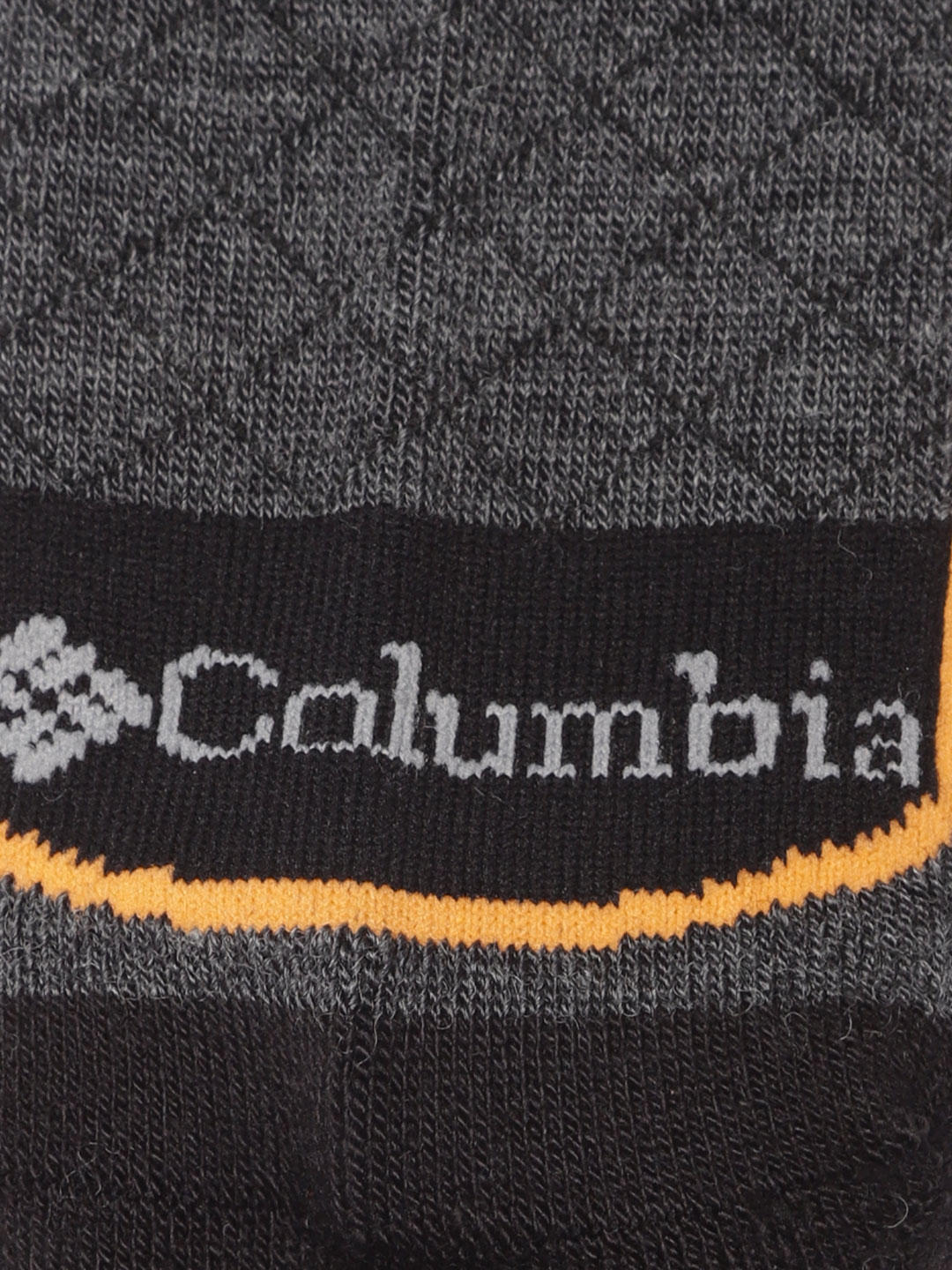 Columbia Unisex Black SOCKS UX 1P SKI OTC/MED (1 Pair) (Non Returnable)