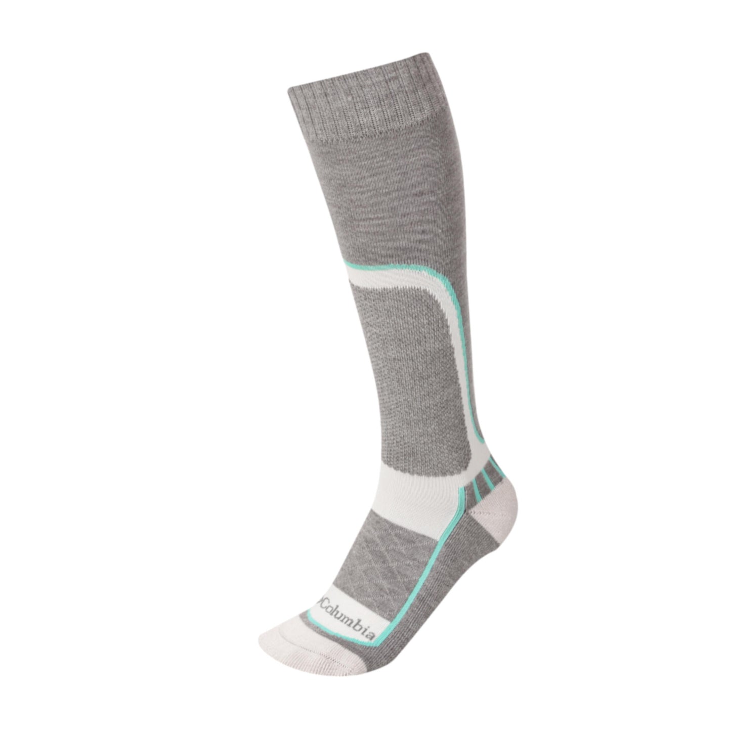 Columbia Unisex White Ski - Ski Slope OTC Medium-weight (1 Pair) (Non Returnable)