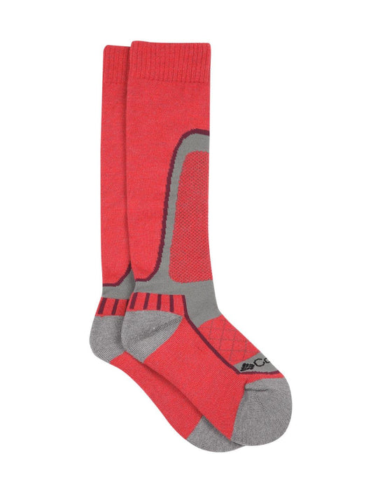 Columbia Unisex Grey Ski Slope OTC Ski Mediun Weight (1 Pair)