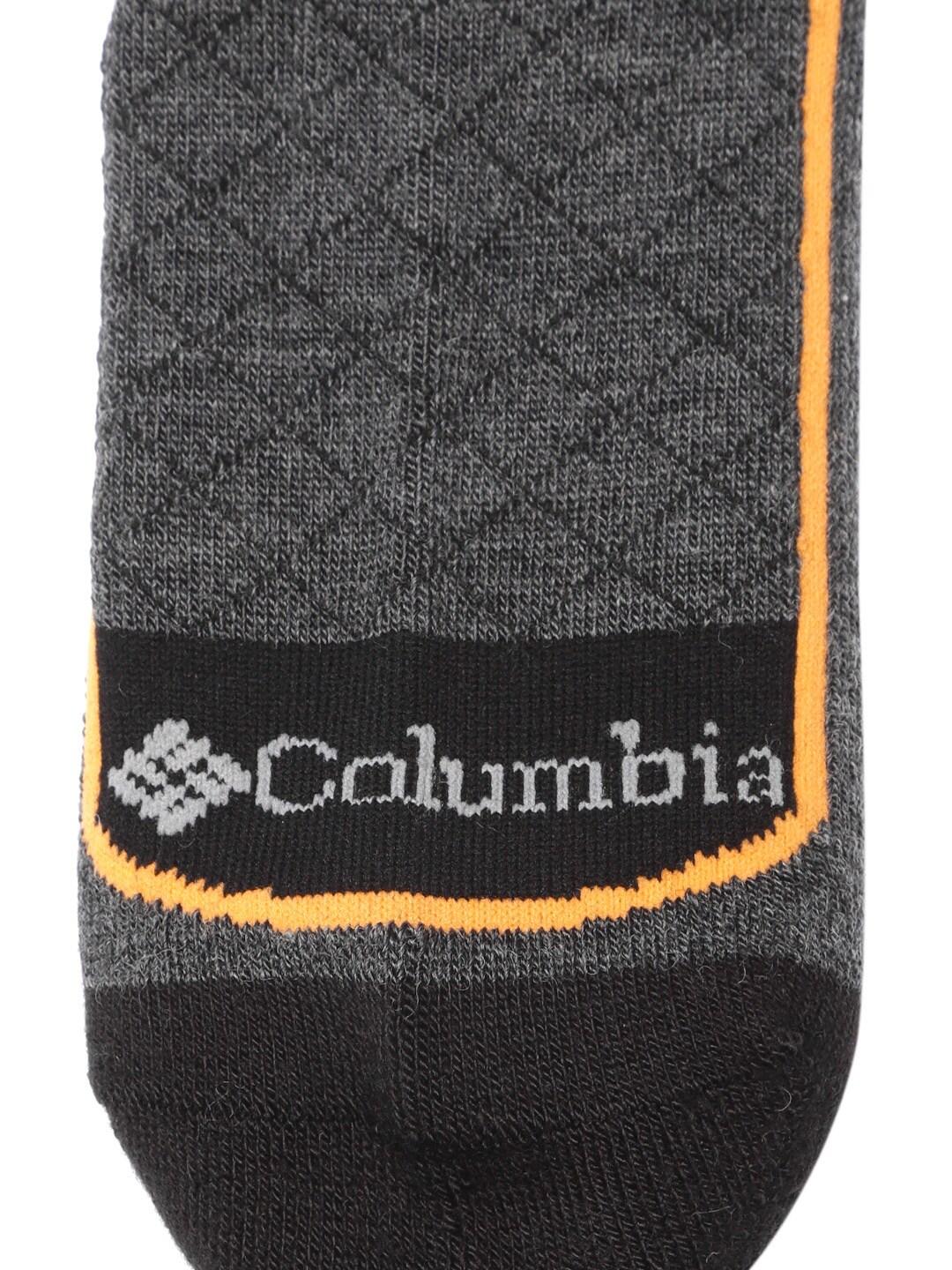 Columbia Unisex Black SOCKS UX 1P SKI OTC/LRG 1 PAIR (1 Pair) (Non Returnable)