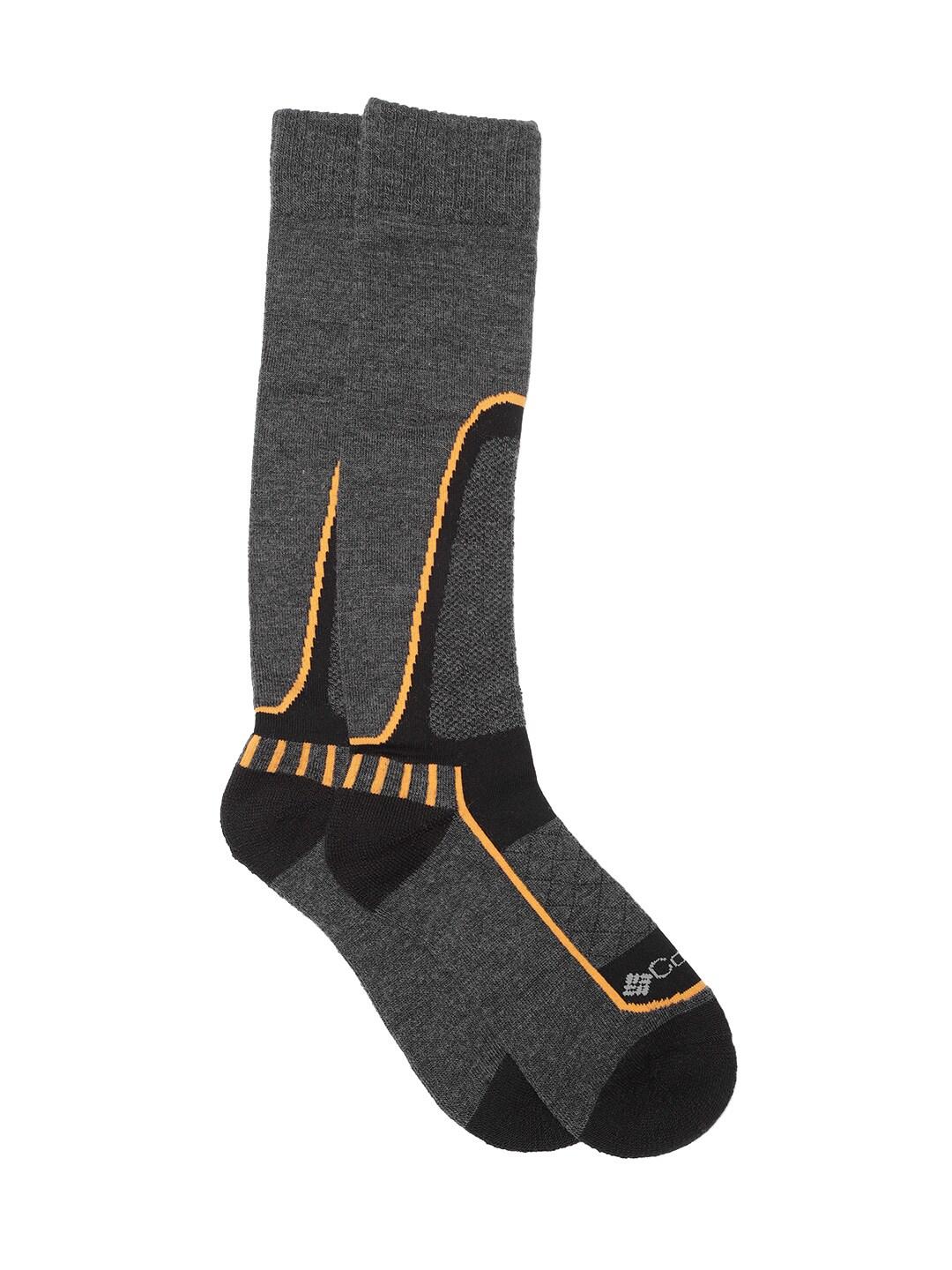 Columbia Unisex Black SOCKS UX 1P SKI OTC/SML (1 Pair) (Non Returnable)