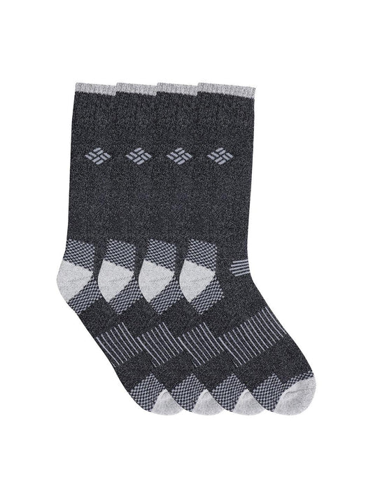 Columbia Men Black SOCKS MN 4P THML CREW FC 108N (4 Pairs)