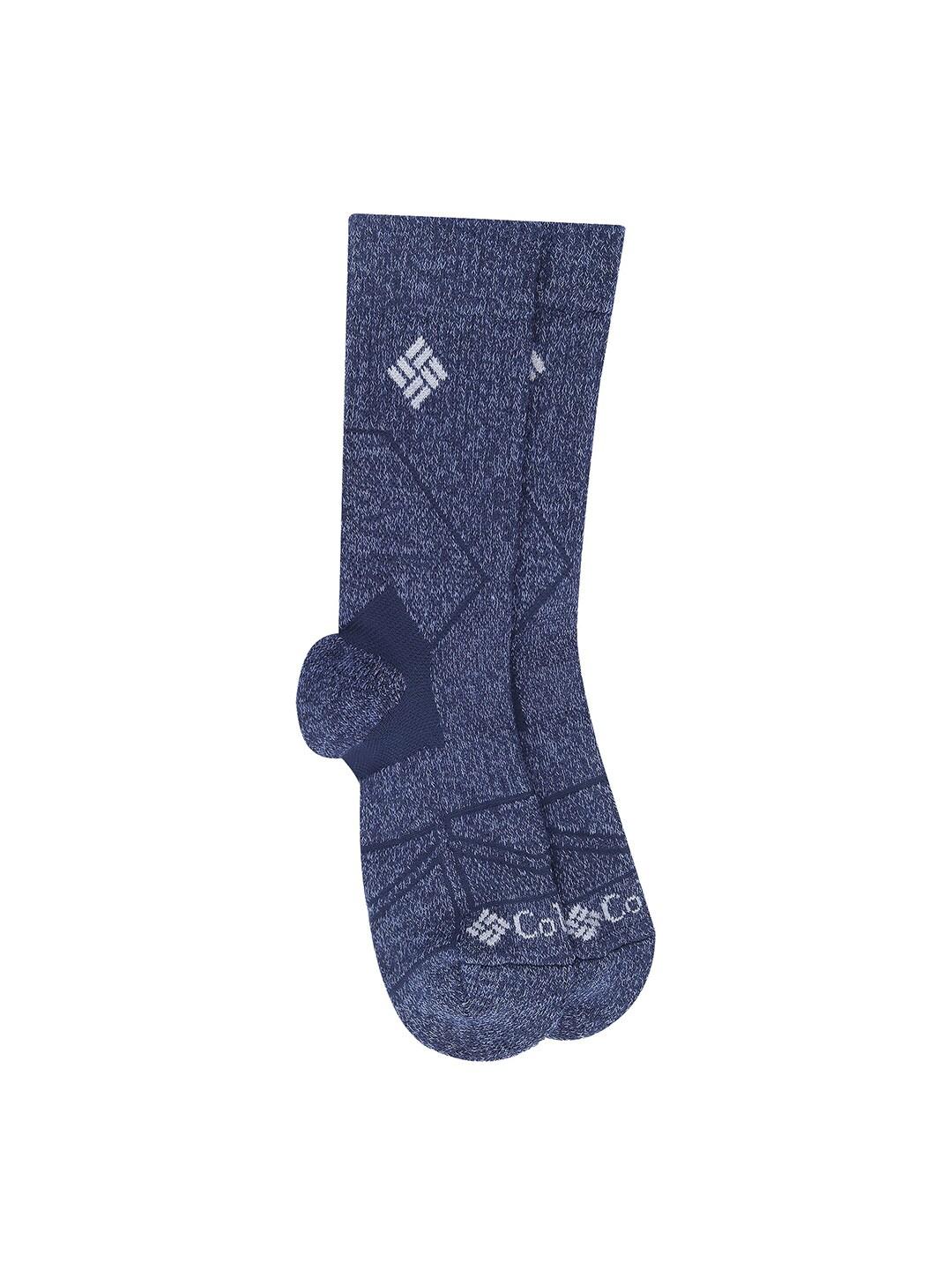 Columbia Unisex Blue SOCKS UX 1P HIK CRW-MD WT-SML (1 Pair) (Non Returnable)