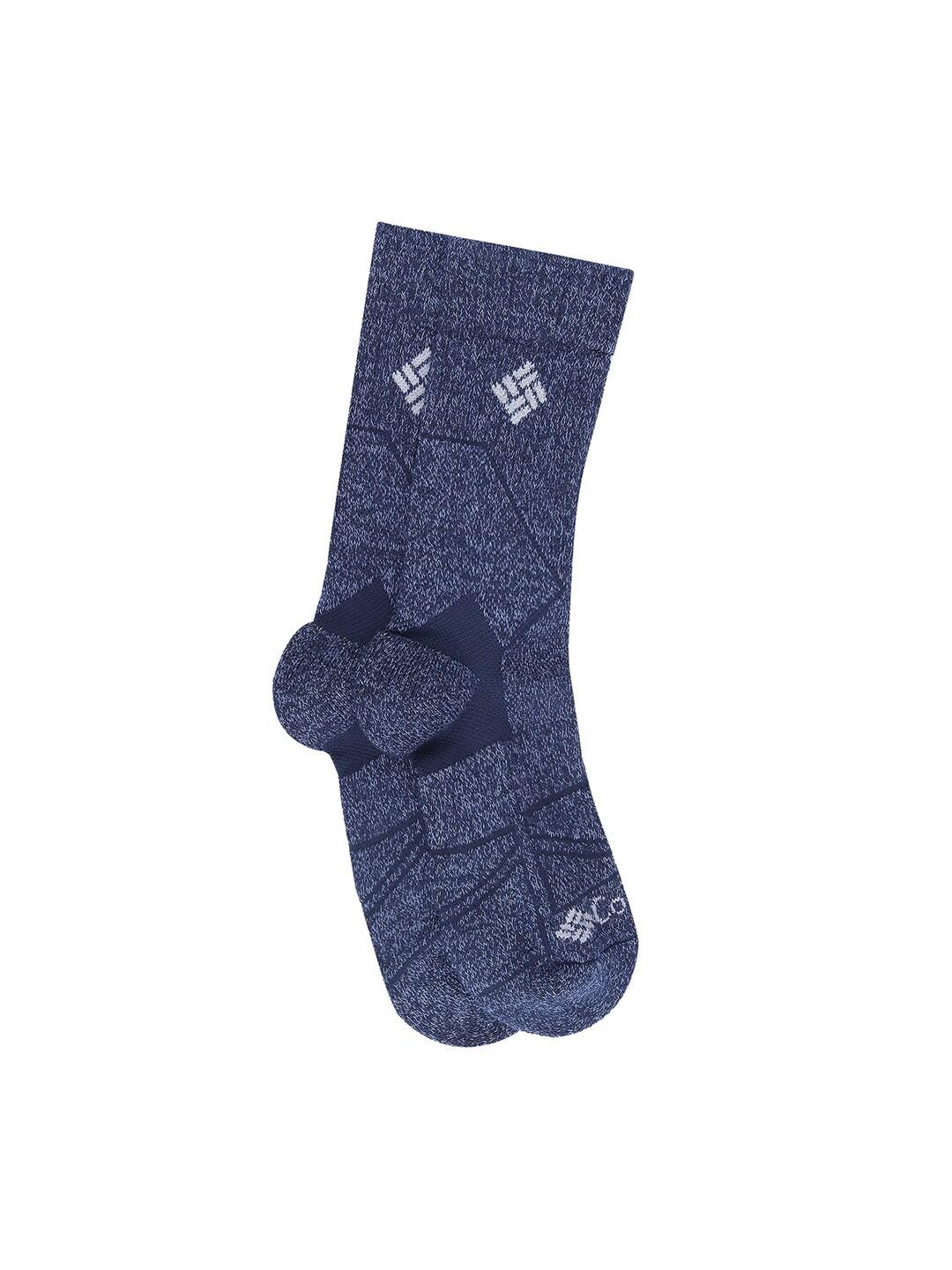 Columbia Unisex Blue SOCKS UX 1P HIK CRW-MD WT-SML (1 Pair) (Non Returnable)