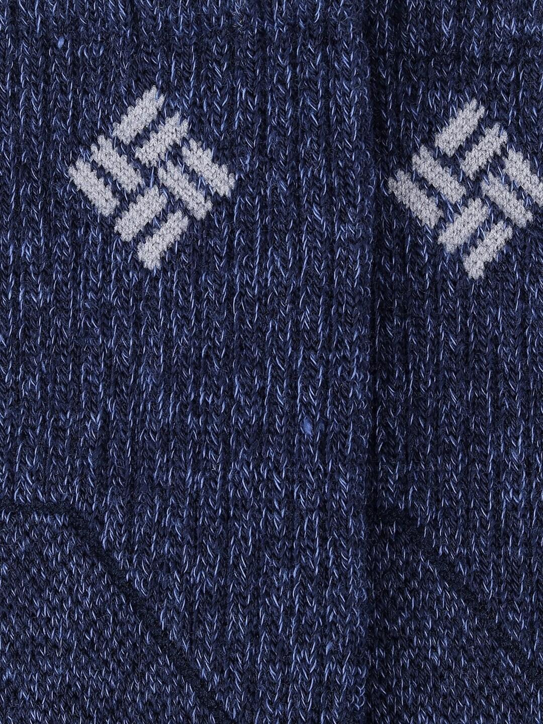 Columbia Unisex Blue SOCKS UX 1P HIK CRW-MD WT-SML (1 Pair) (Non Returnable)
