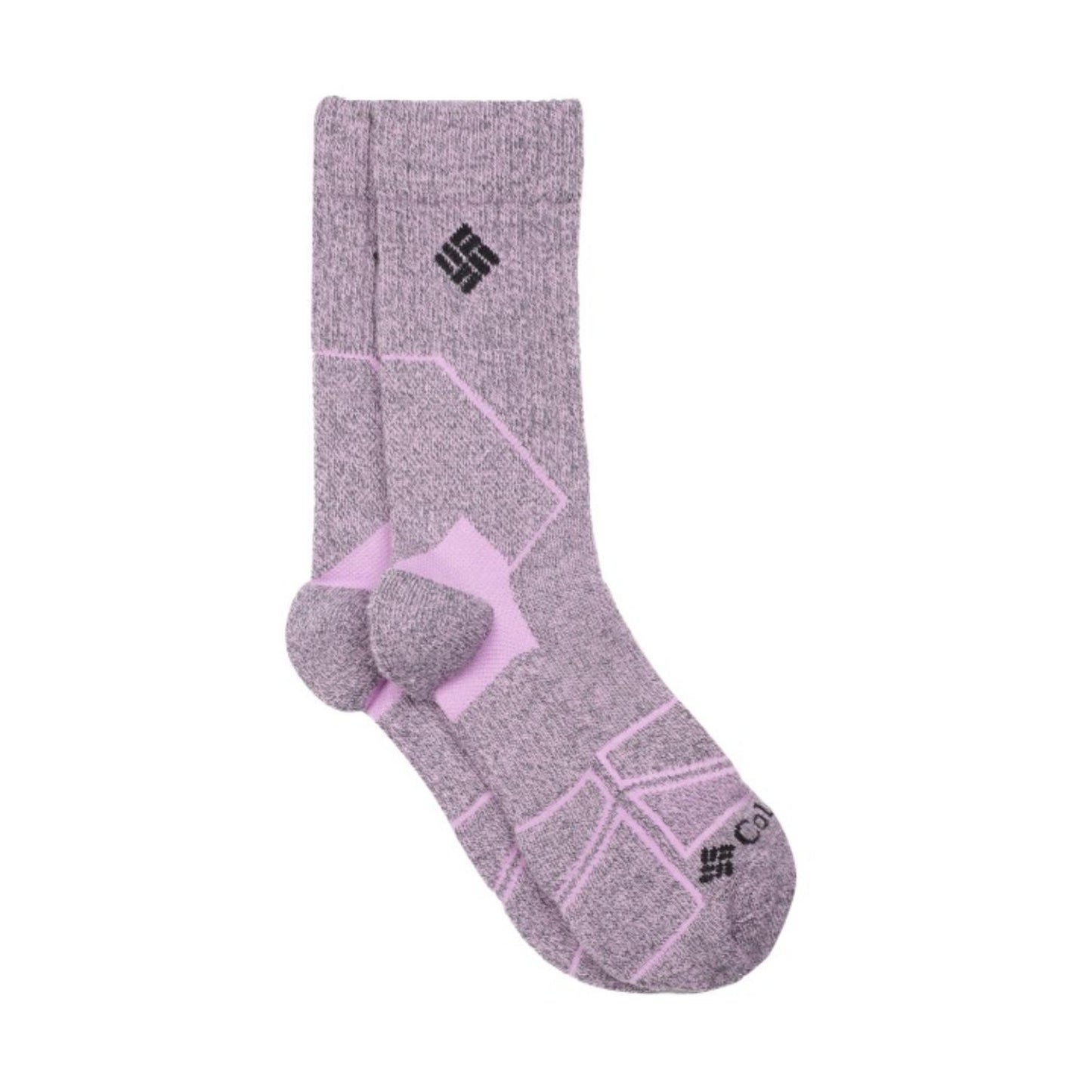 Columbia Unisex Purple HIKE CREW MEDIUM WEIGHT (Non Returnable)