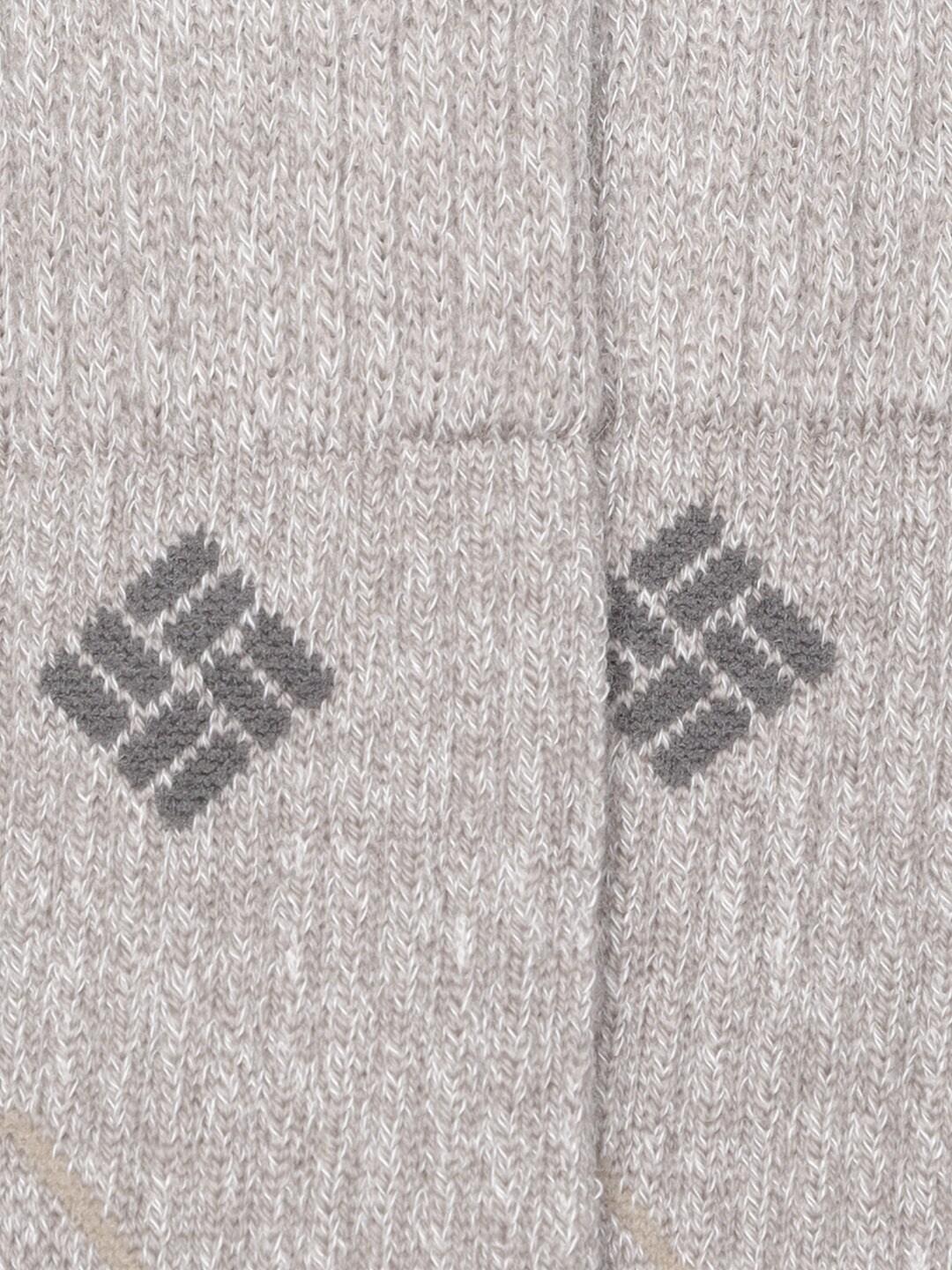 Columbia Unisex Khaki SOCKS UX 1P HIK CRW-MD WT-LRG (1 Pair) (Non Returnable)