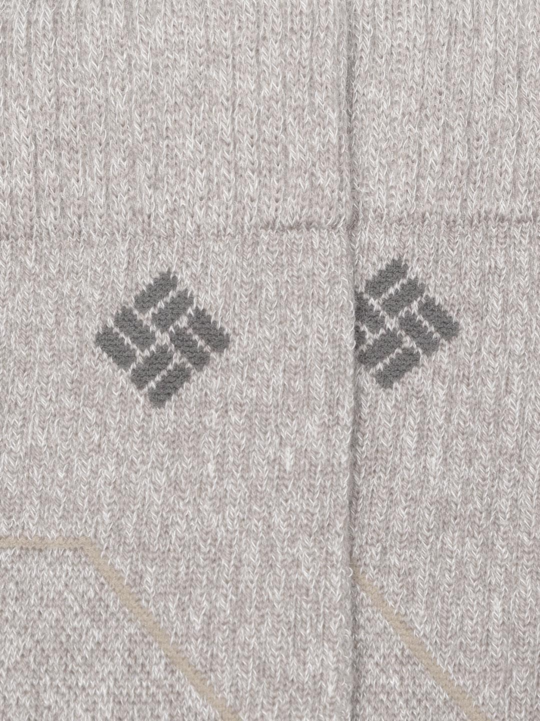Columbia Unisex Khaki SOCKS UX 1P HIK CRW-MD WT-SML (1 Pair) (Non Returnable)