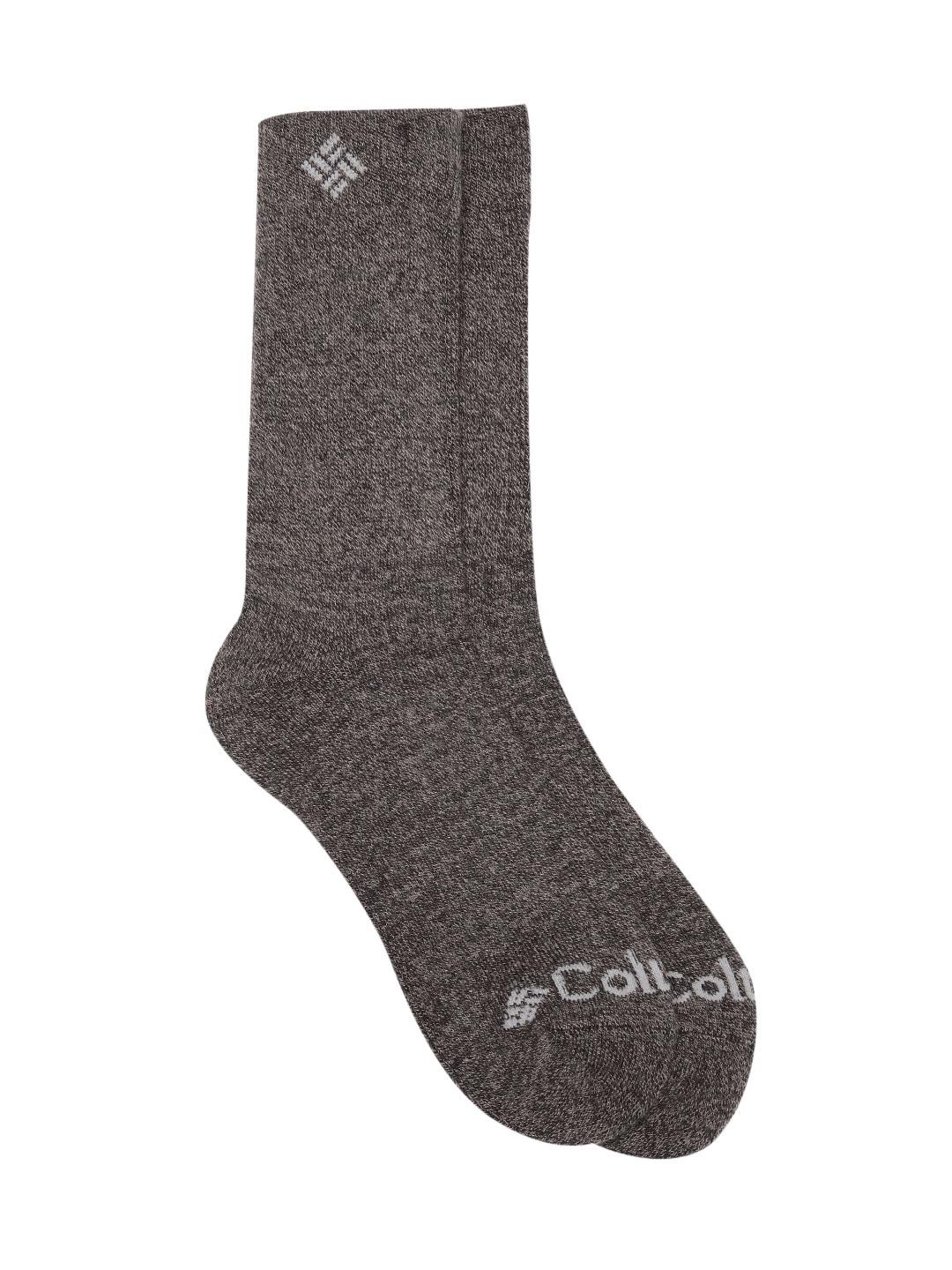 Columbia Unisex Grey SOCKS MN 2P WOOL THERMAL CREW (2 Pairs) (Non Returnable)