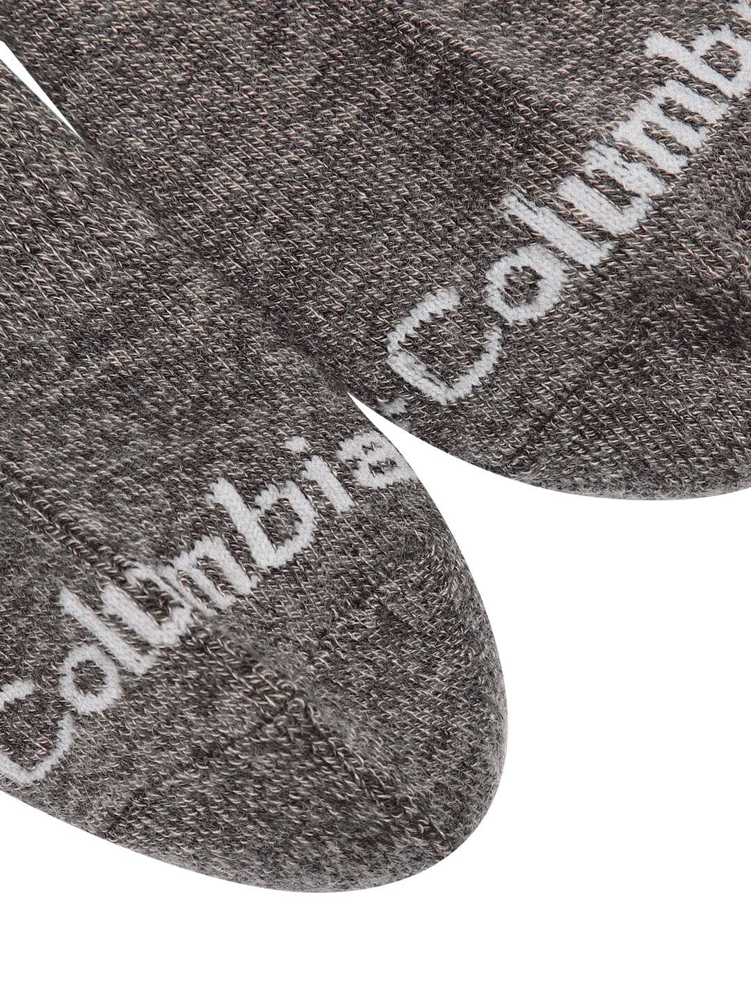 Columbia Unisex Grey SOCKS MN 2P WOOL THERMAL CREW (2 Pairs) (Non Returnable)
