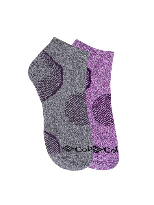 Columbia Women Multi SOCKS WM 2P BAL PT WALK LOCUT (2 Pairs)