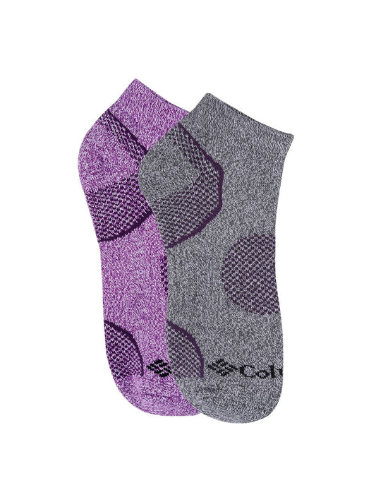 Columbia Women Multi SOCKS WM 2P BAL PT WALK LOCUT (2 Pairs)