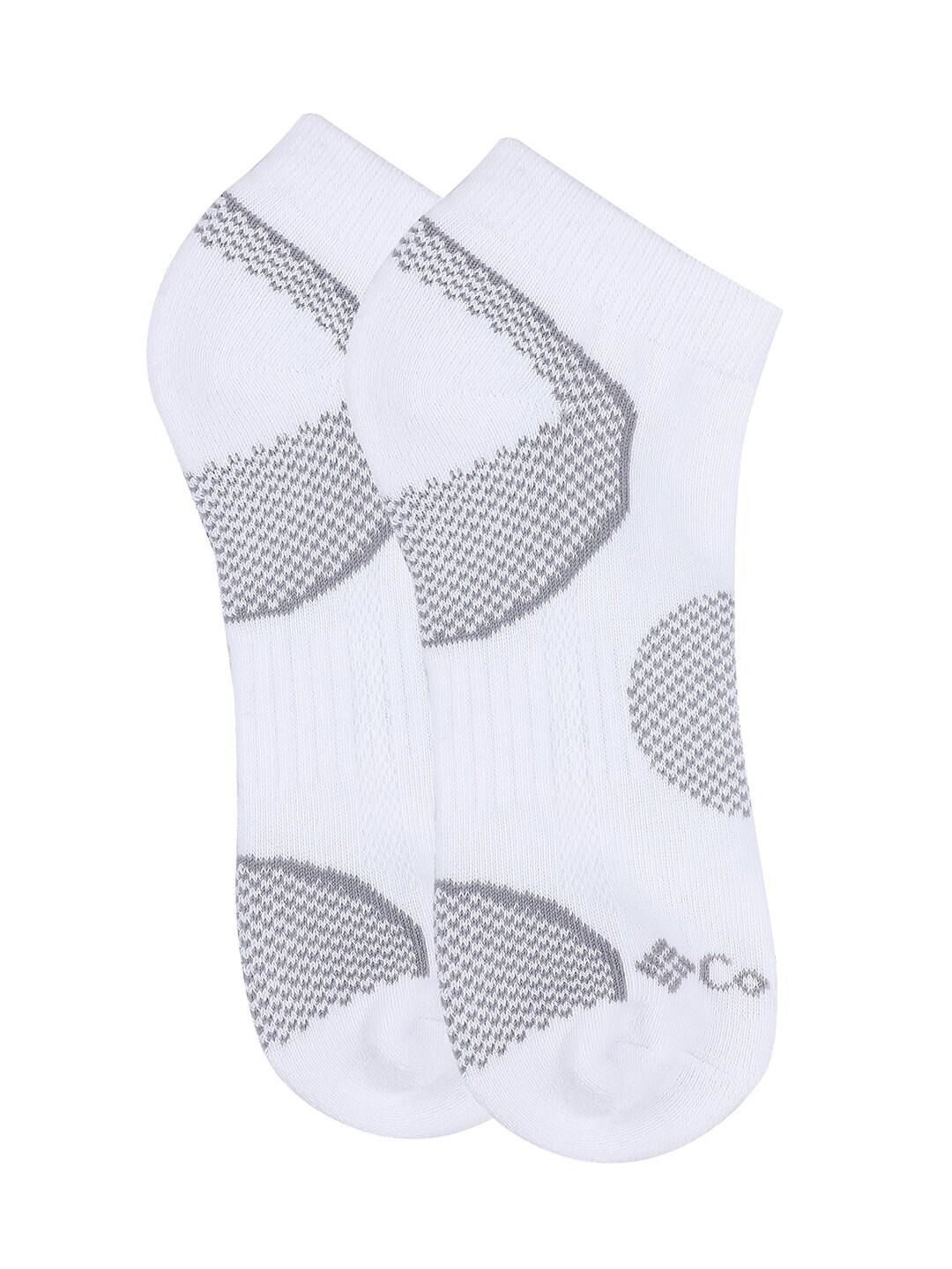Columbia Women White SOCKS WM 2P BAL PT WALK LOCUT (2 Pairs)