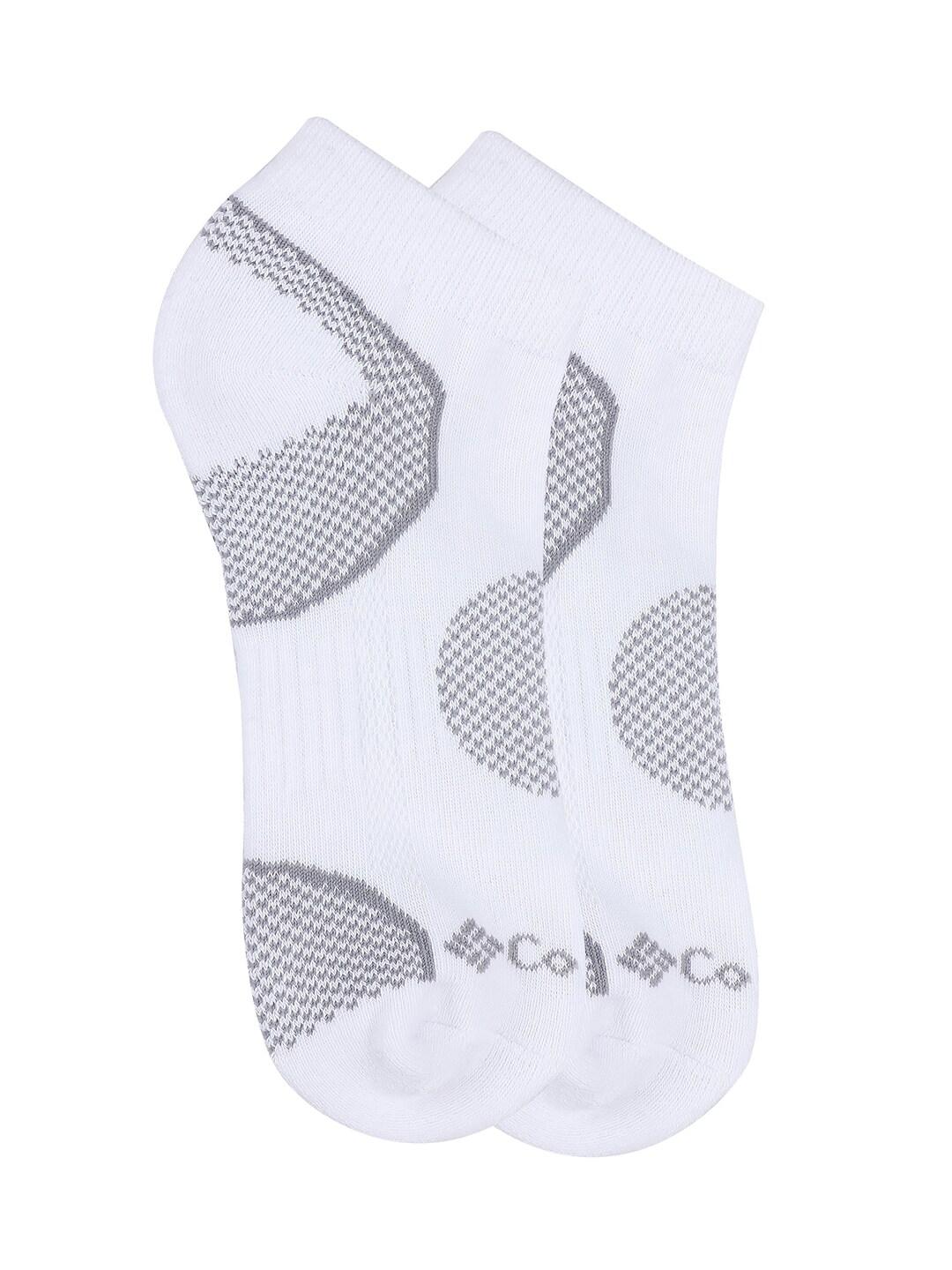 Columbia Women White SOCKS WM 2P BAL PT WALK LOCUT (2 Pairs)