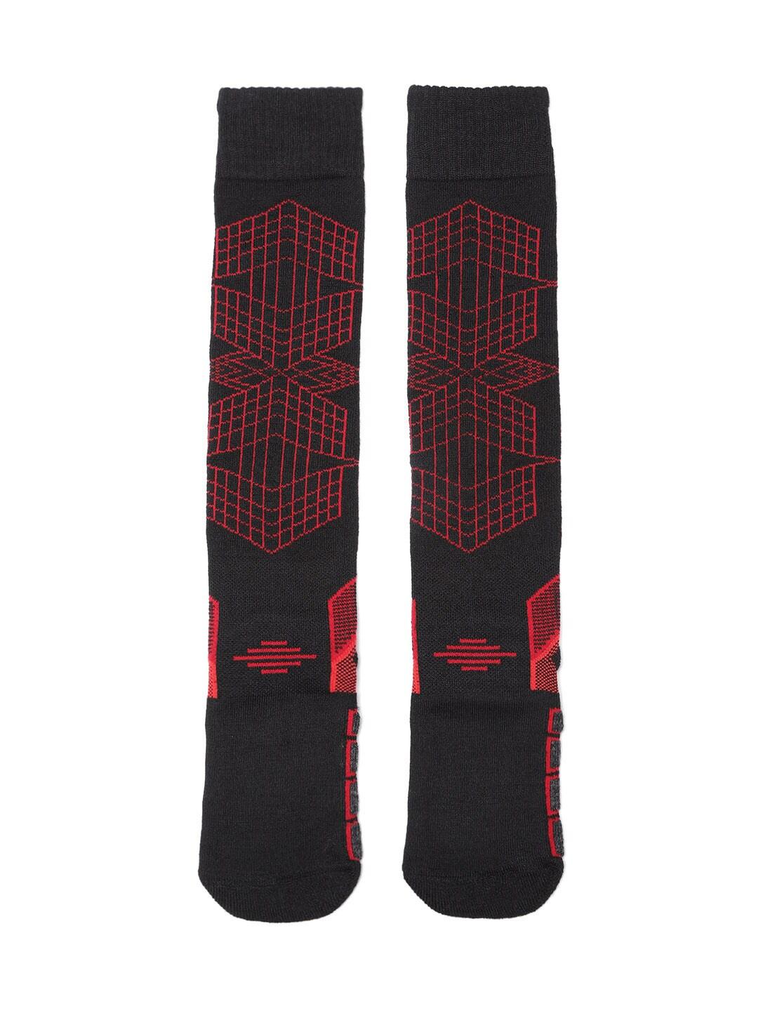 Columbia Unisex Black SOCKS UX 1PR OMNI SKI-OPT-MED (1 Pair) (Non Returnable)