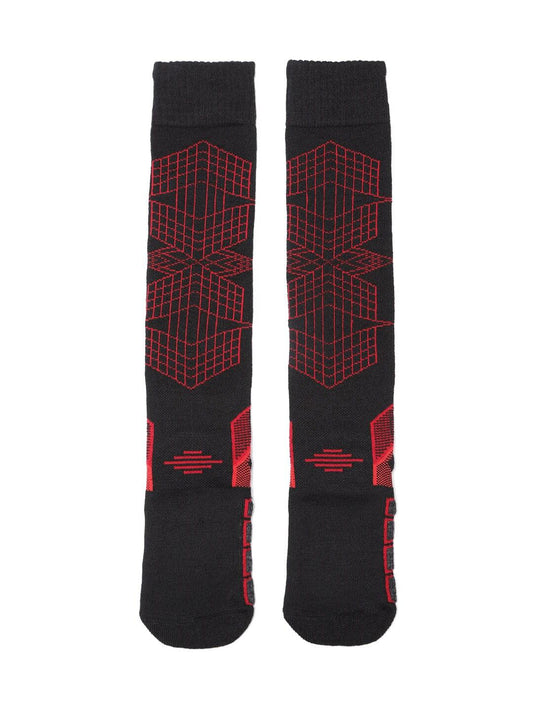 Columbia Unisex Black SOCKS UX 1PR OMNI SKI-OPT-MED (1 Pair) (Non Returnable)