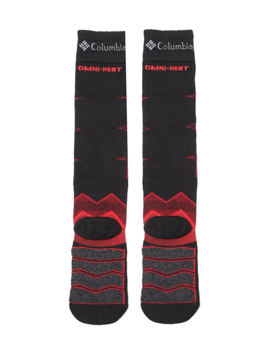 Columbia Unisex Black SOCKS UX 1PR OMNI SKI-OPT-MED (1 Pair) (Non Returnable)