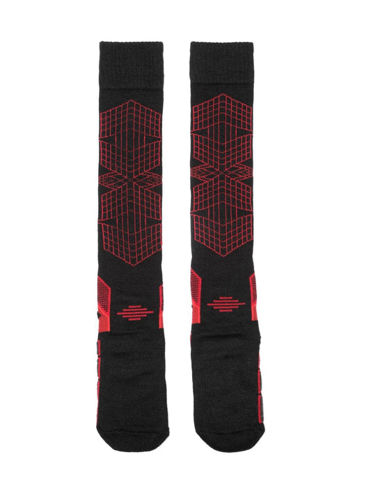 Columbia Unisex Black SOCKS UX 1PR OMNI SKI-OPT-LRG (1 Pair) (Non Returnable)