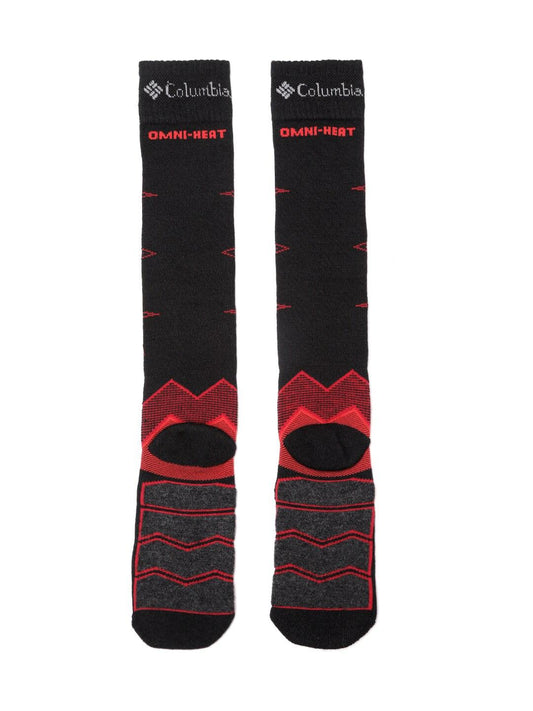 Columbia Unisex Black SOCKS UX 1PR OMNI SKI-OPT-LRG (1 Pair) (Non Returnable)