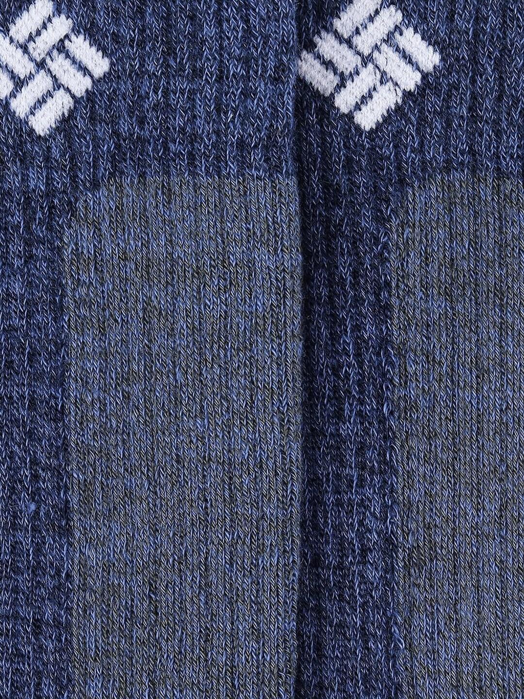 Columbia Unisex Blue SOCKS UX 1P HK-LTCROPCREW-MED (1 Pair) (Non Returnable)