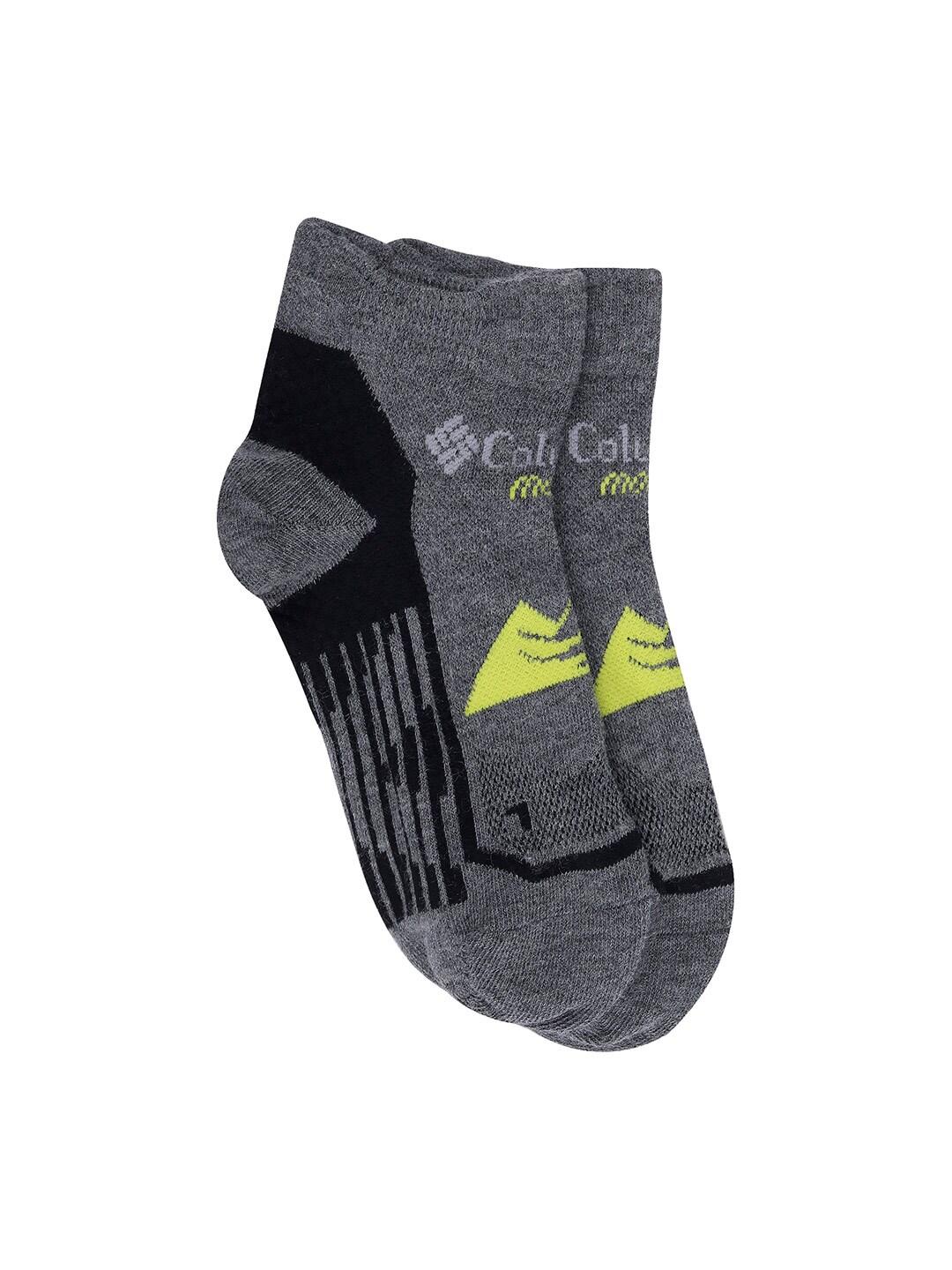 Columbia Unisex Grey SOCKS UX 1P SML-RUN LC-OPTICAL (1 Pair) (Non Returnable)