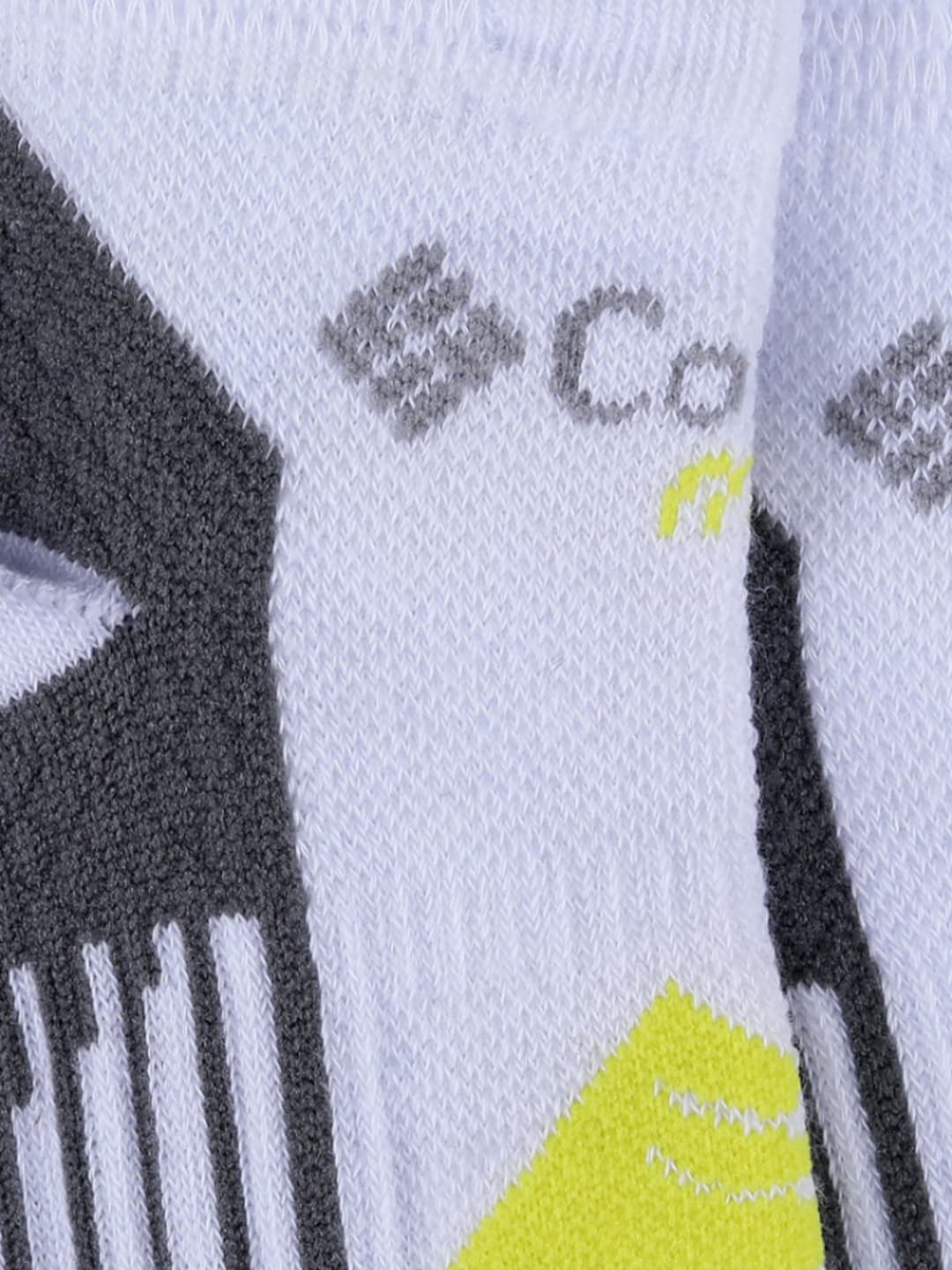 Columbia Unisex White SOCKS UX 1P SML-RUN LC-OPTICAL (1 Pair) (Non Returnable)