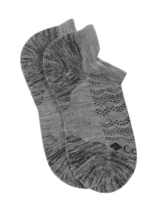 Columbia Unisex Grey Wool No Show (1 Pair) (Non Returnable)