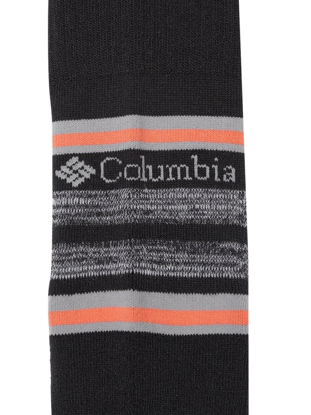 Columbia Unisex Black SOCKS UX 1P SKI OTC-SNOWDRF/M (1 Pair) (Non Returnable)