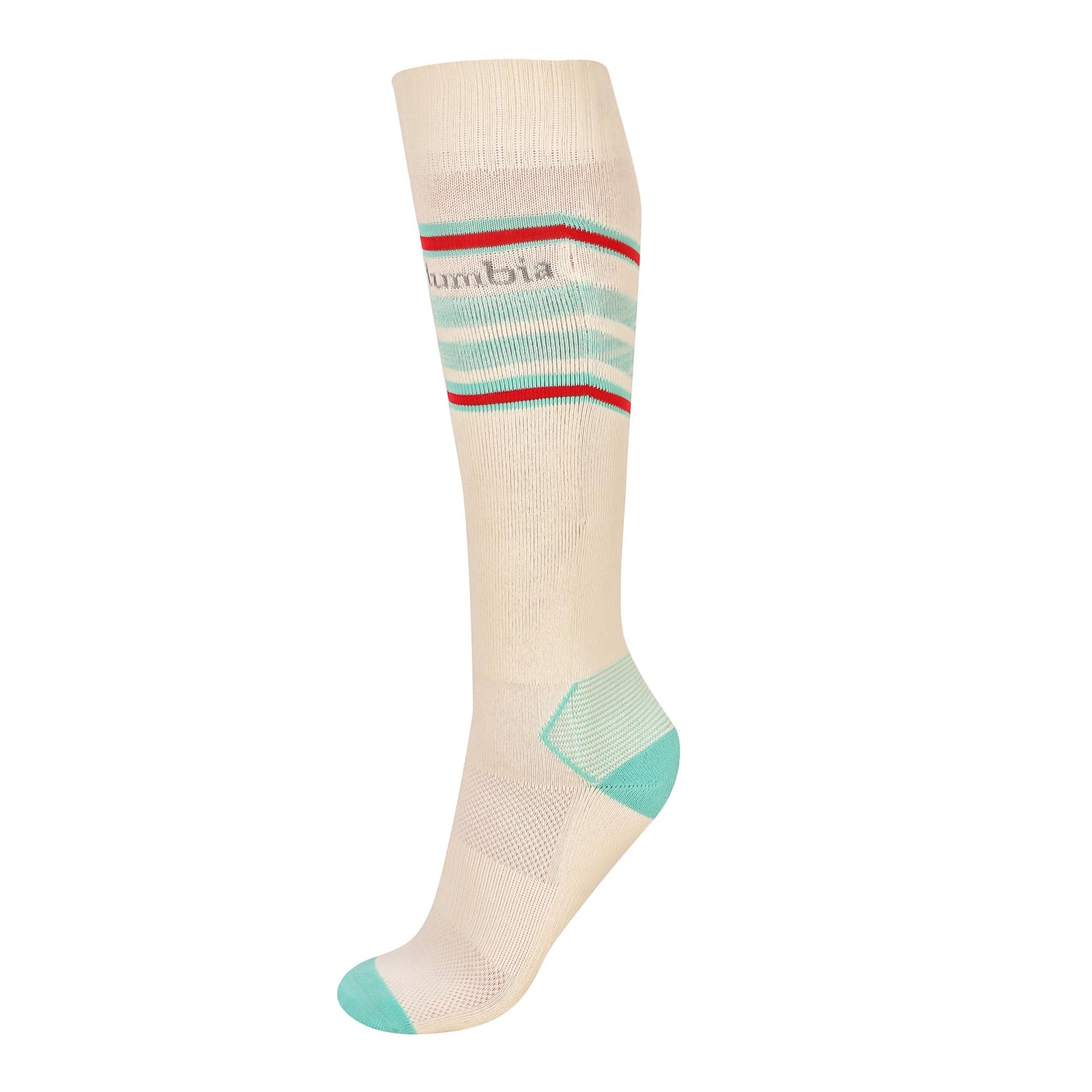 Columbia Unisex White Ski - Thermolite Snowdrift OTC (1 Pair) (Non Returnable)
