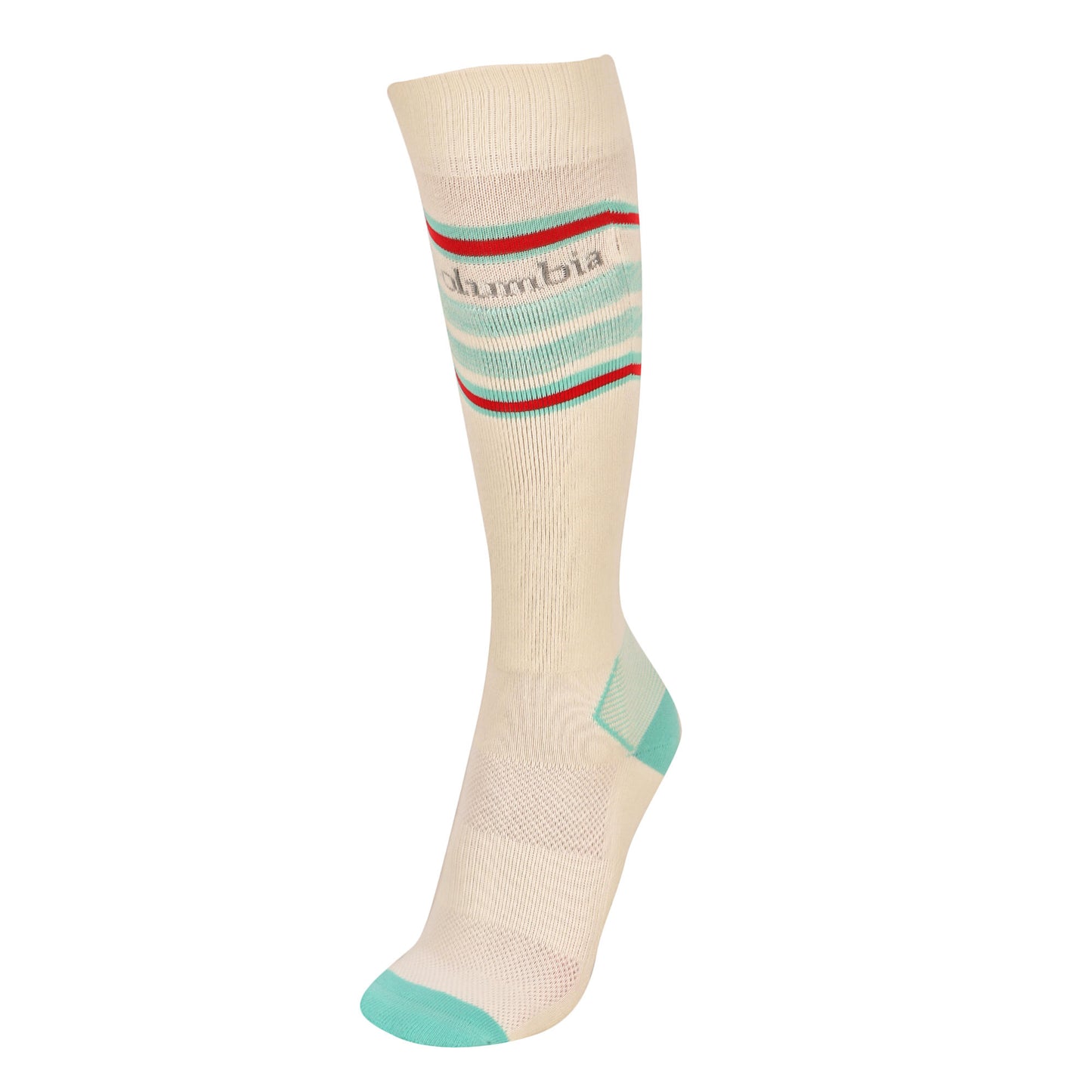Columbia Unisex White Ski - Thermolite Snowdrift OTC (1 Pair) (Non Returnable)