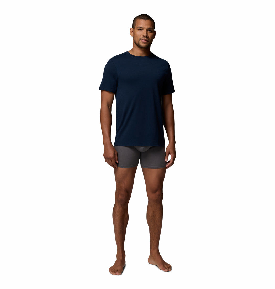 Columbia Men Blue Omni-Wick Merino Wool Tshirt