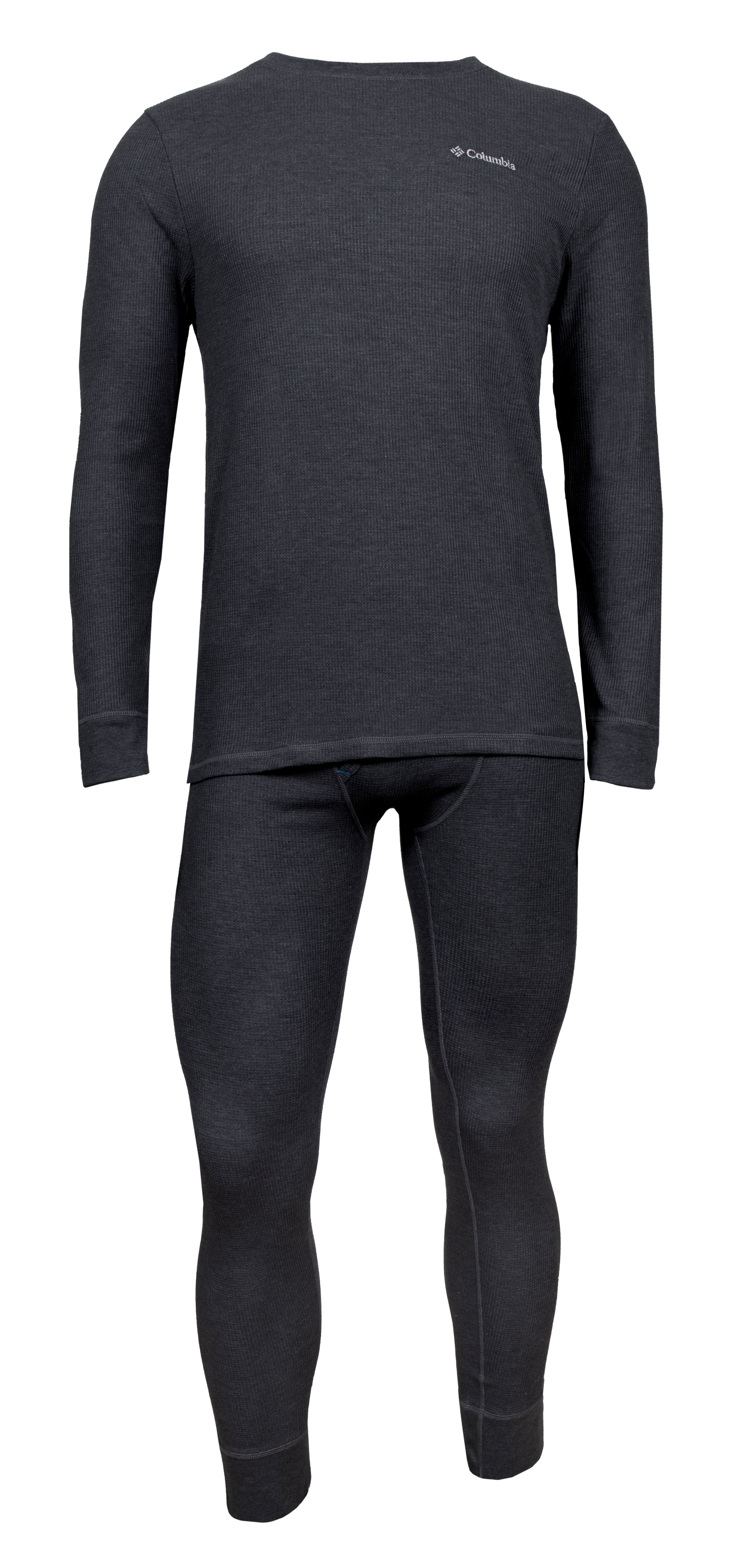 Columbia Men Grey Waffle Long John Top M1