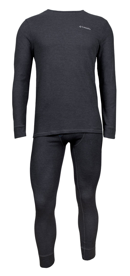 Columbia Mens Grey Waffle Long John Top