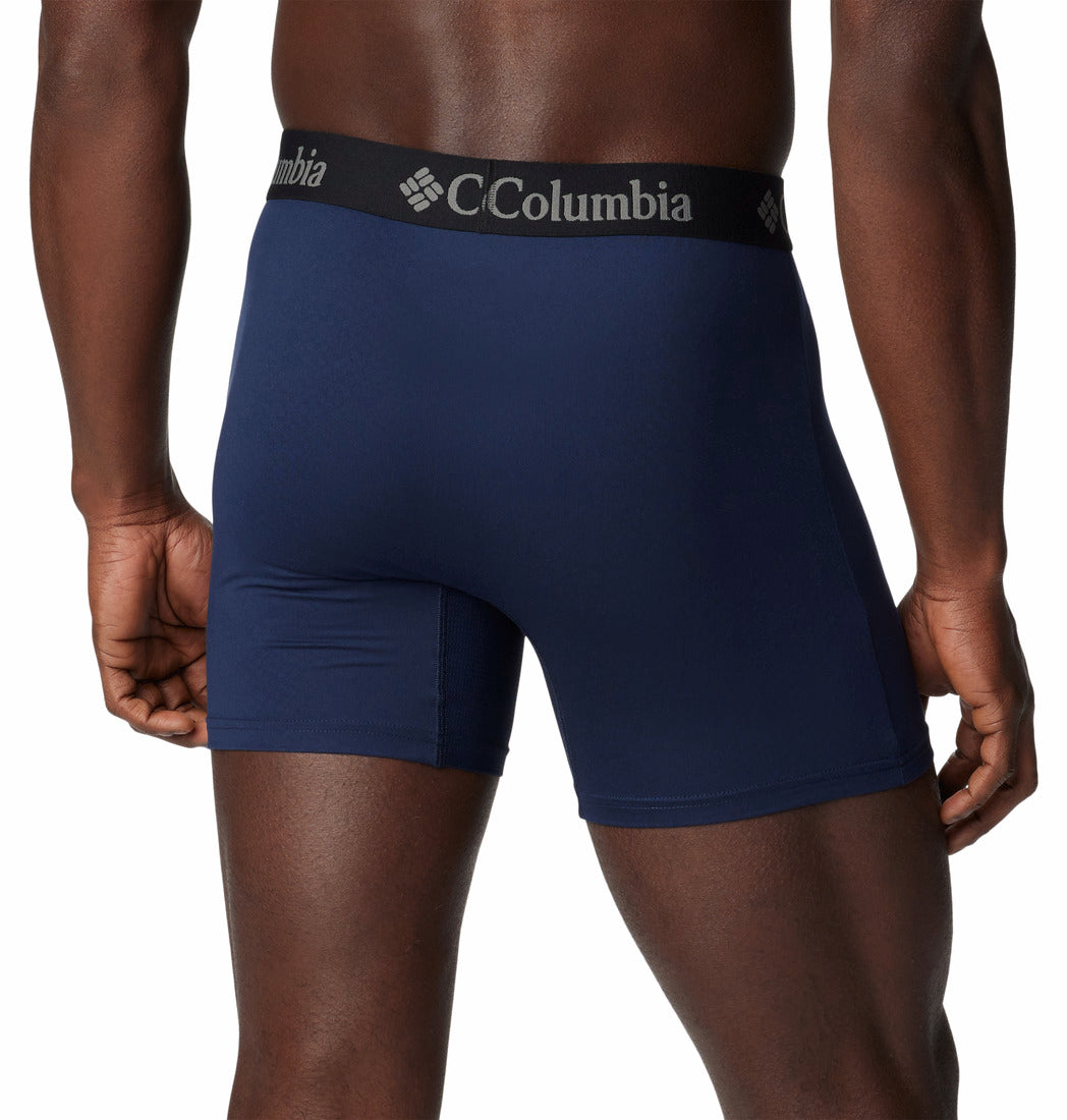 Columbia Men Multi Omni-Freeze Zero Cool Comfort Boxer - Pack of 3 (Non Returnable)