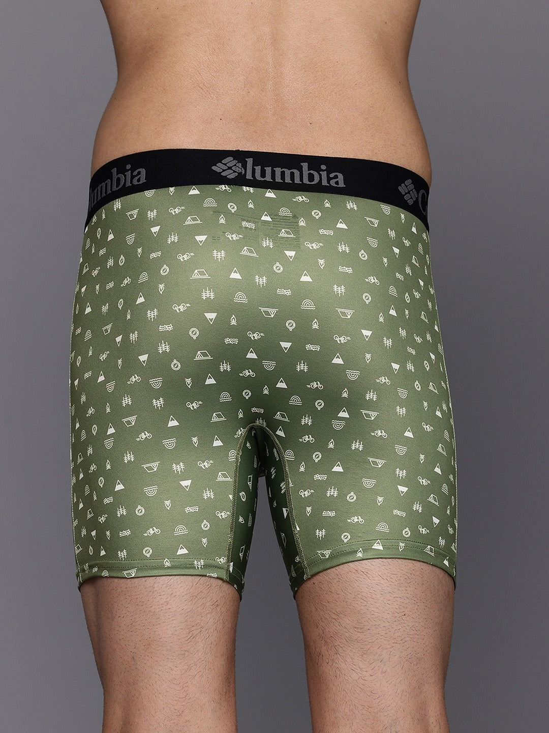 Columbia Men Multicolor Omni-Wick Printed Stretch Boxer Briefs - Pack of 3 (Non-Returnable)