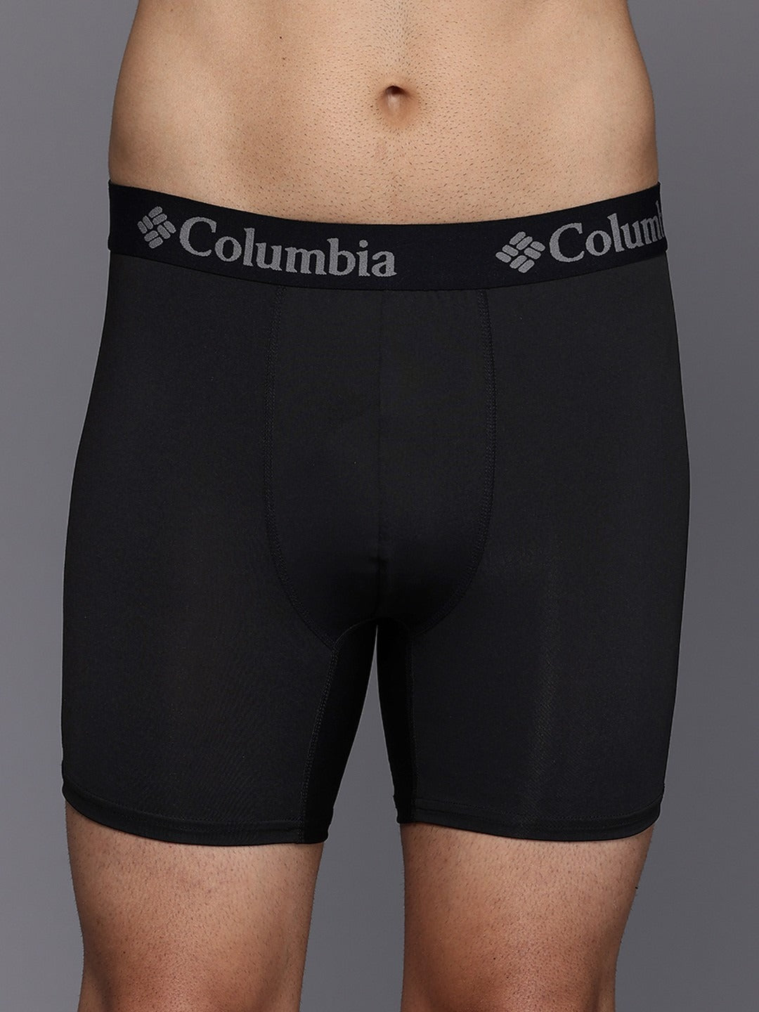 Columbia Men Multi Printed Polyester / Stretch 3 Pack Solid Boxer Brief (Non Returnable)
