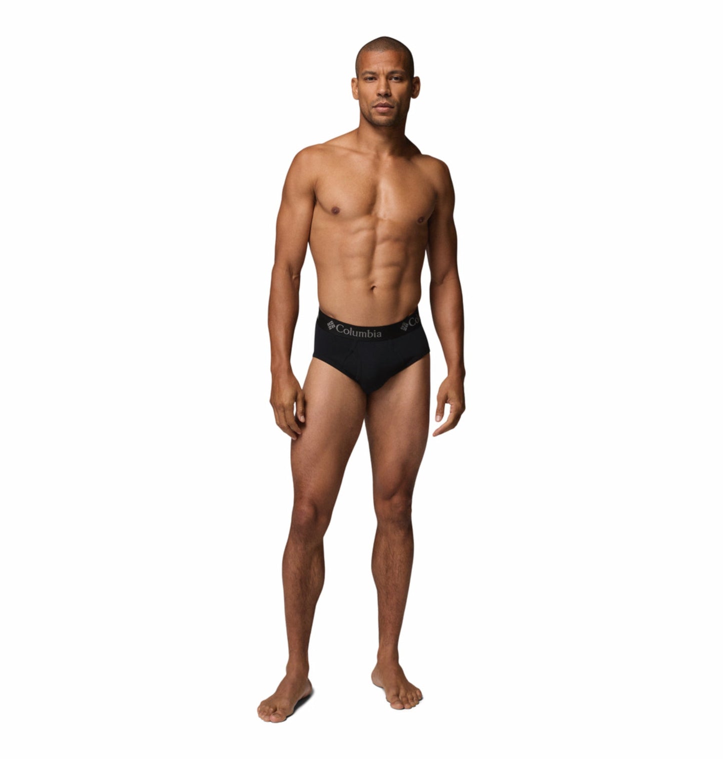 Columbia Black Men HeiQ Mint Cotton Stretch Briefs - Pack of 3 (Non Returnable)