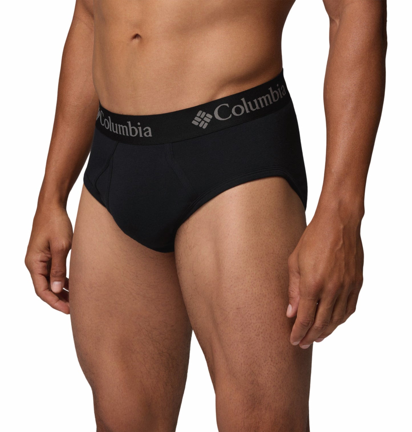 Columbia Black Men HeiQ Mint Cotton Stretch Briefs - Pack of 3 (Non Returnable)