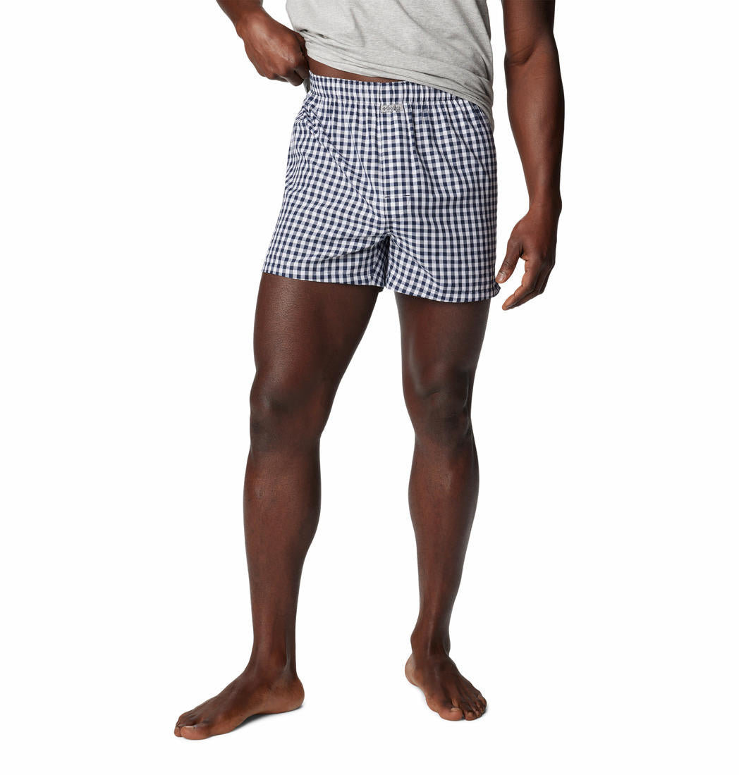 Columbia Men Multicolor PFG Printed Woven Boxer Pack of 3