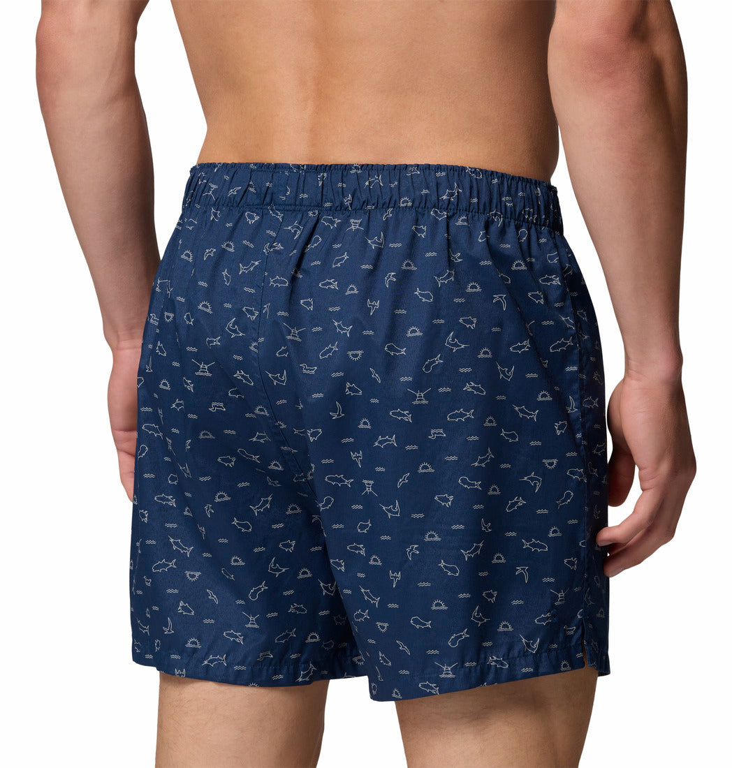 Columbia Men Multi PFG Printed Woven Boxer (Pack of 3)