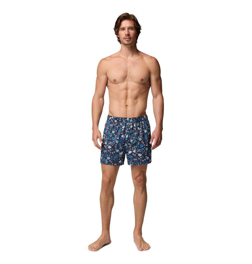 Columbia Men Multi PFG Printed Woven Boxer (Pack of 3)