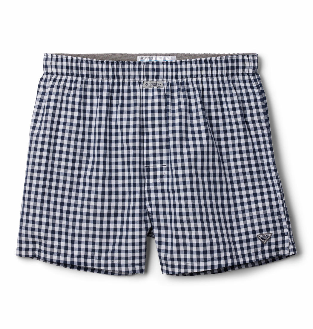 Columbia Men Multicolor PFG Printed Woven Boxer Pack of 3