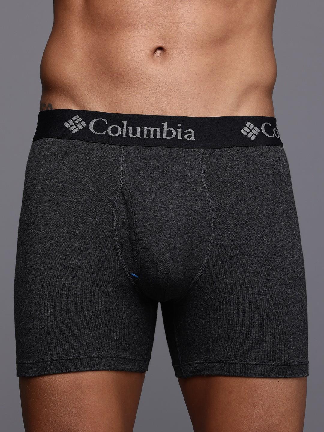 Columbia Men Na Performance Cotton / Stretch 3 Pack Solid Boxer Brief