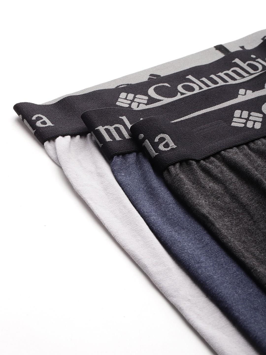 Columbia Men Na Performance Cotton / Stretch 3 Pack Solid Boxer Brief