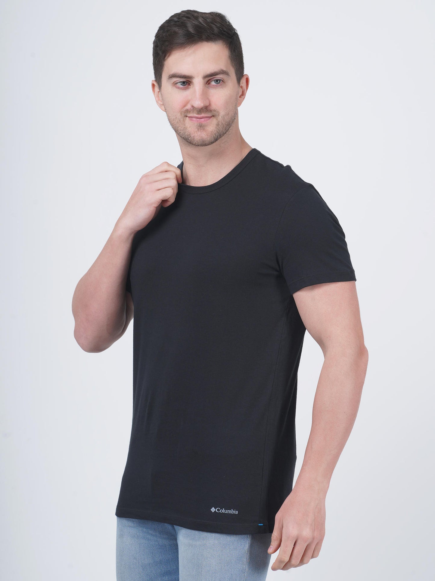 Columbia Men Na Cotton / Stretch Crew-Neck Tee 3 Pack Solid