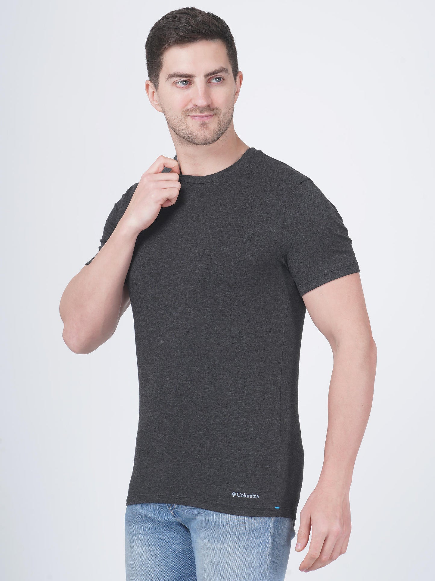 Columbia Men Na Cotton / Stretch Crew-Neck Tee 3 Pack Solid