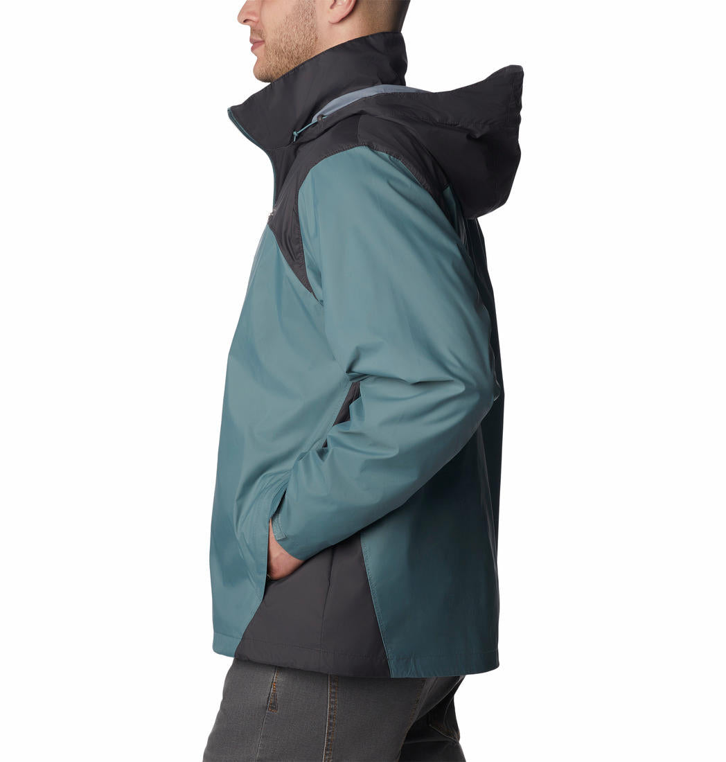 Columbia Men Green Glennaker Lake Rain Jacket