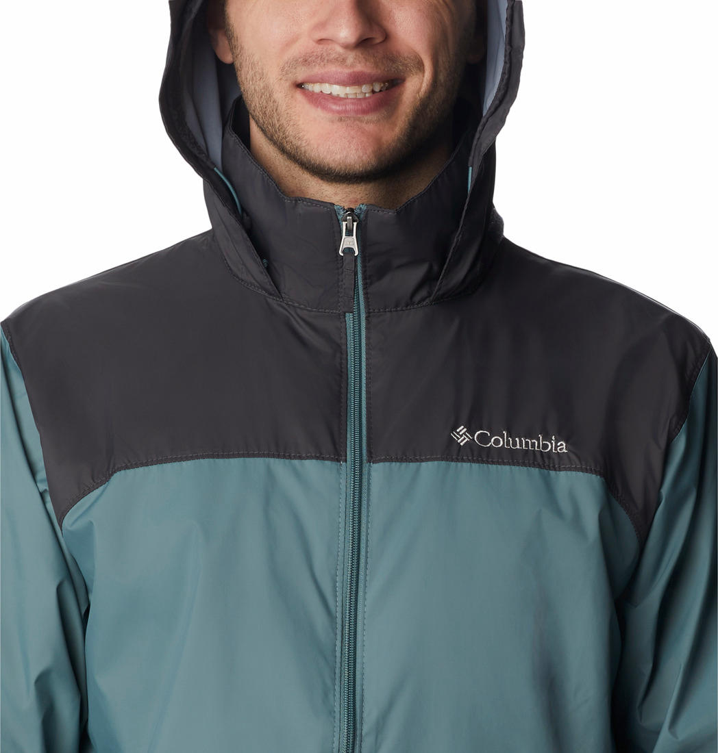 Columbia Men Green Glennaker Lake Rain Jacket