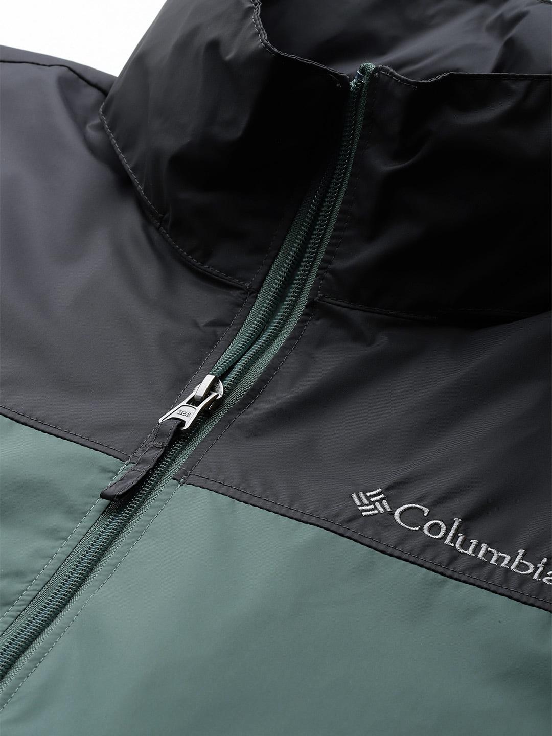 Columbia Men Green Glennaker Lake Rain Jacket
