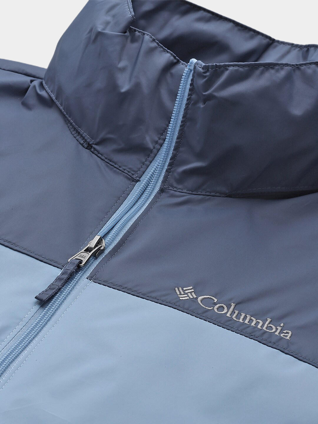 Columbia Men Blue Omni-Shield Glennaker Lake Water Repellent Jacket